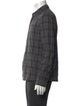 James Perse Plaid Print Long Sleeve Shirt