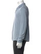 James Perse Collar Long Sleeve Polo Shirt