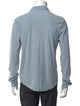 James Perse Collar Long Sleeve Polo Shirt