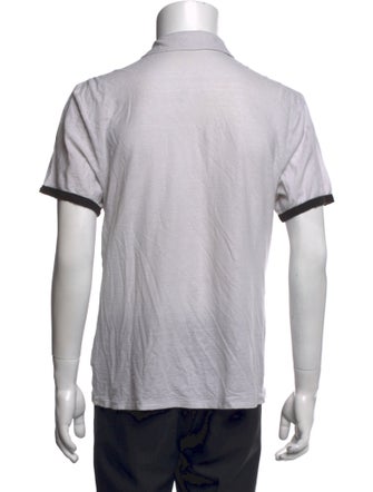 James Perse Collar Short Sleeve Polo Shirt