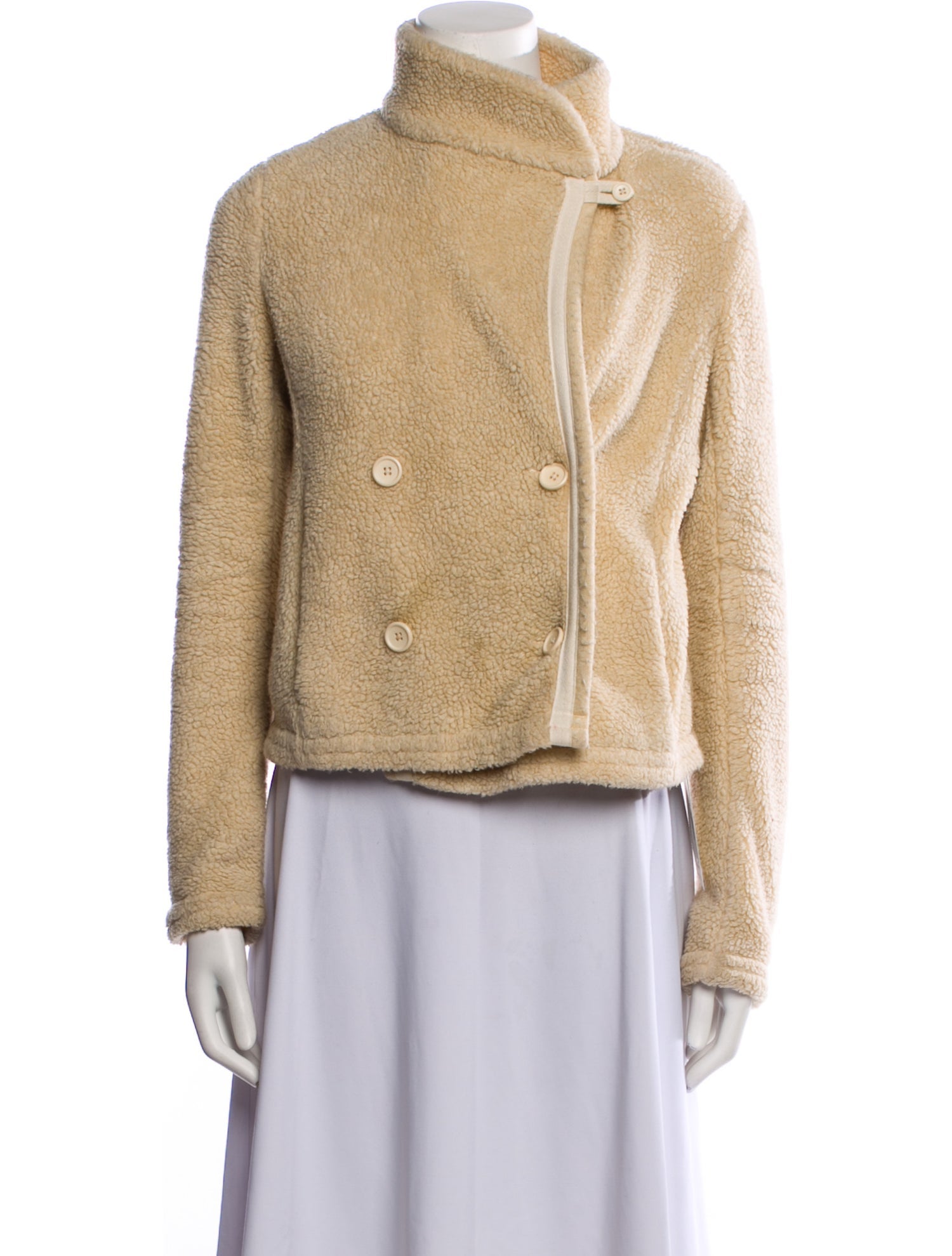 James Perse Faux Fur Jacket