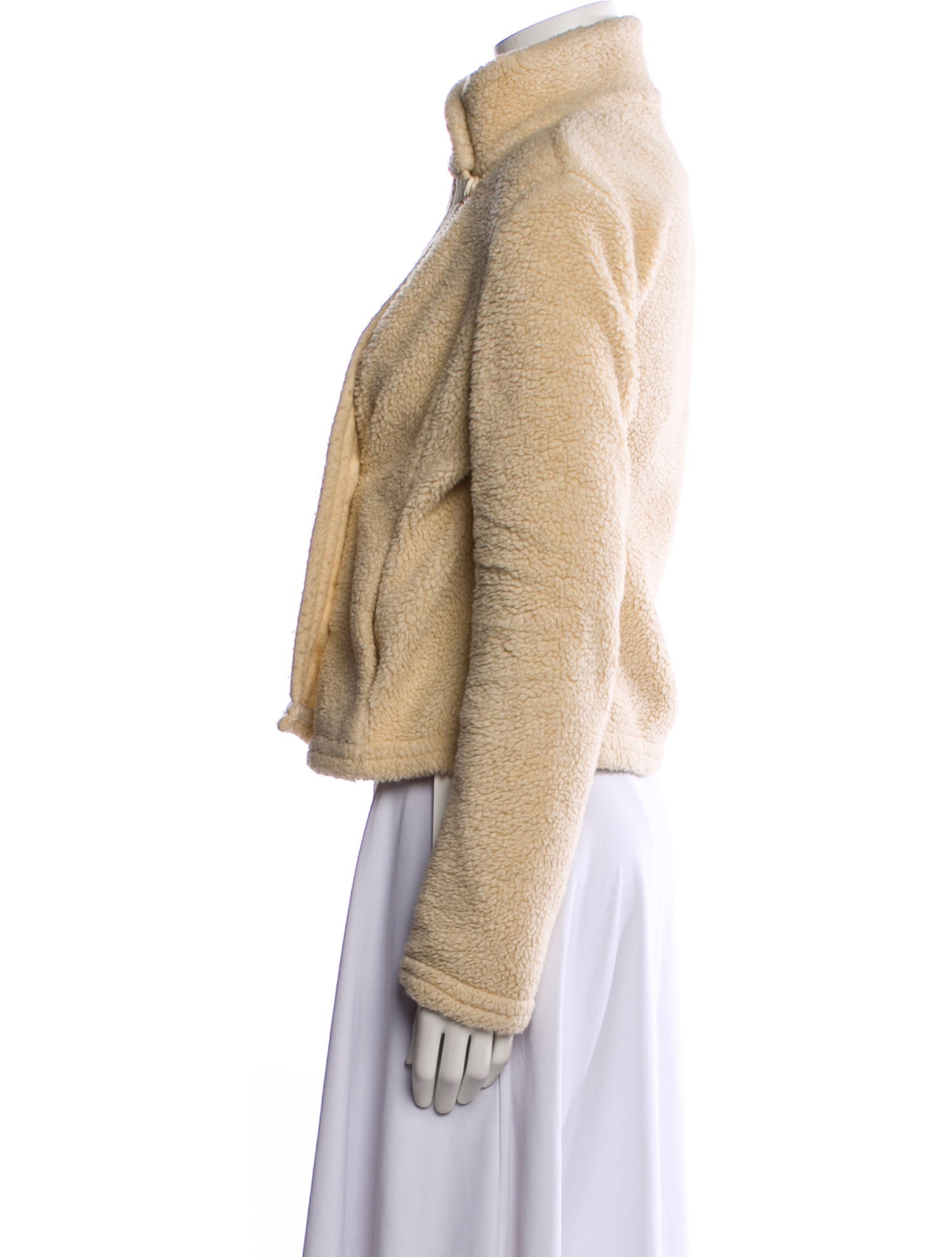 James Perse Faux Fur Jacket