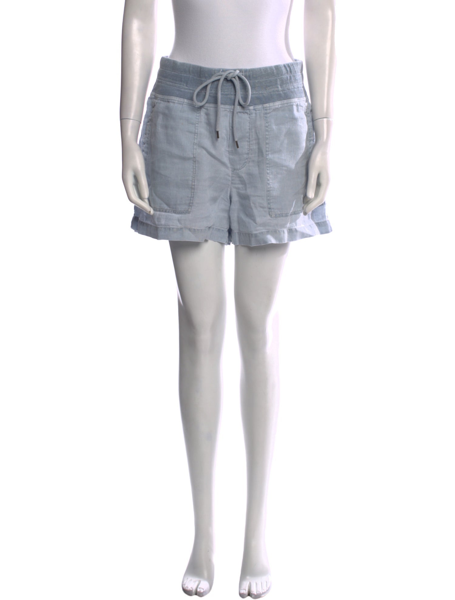 James Perse Linen Mini Shorts