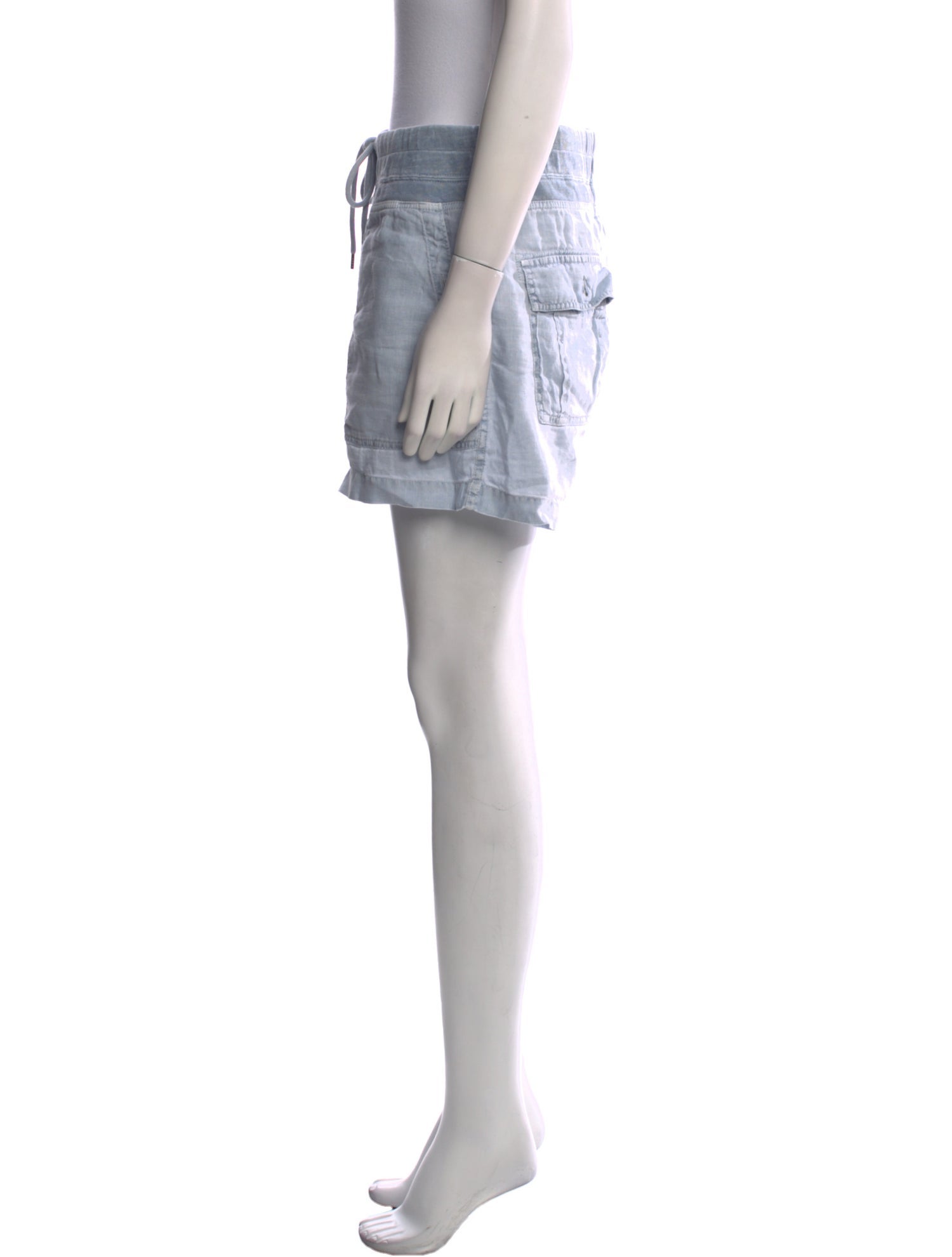 James Perse Linen Mini Shorts