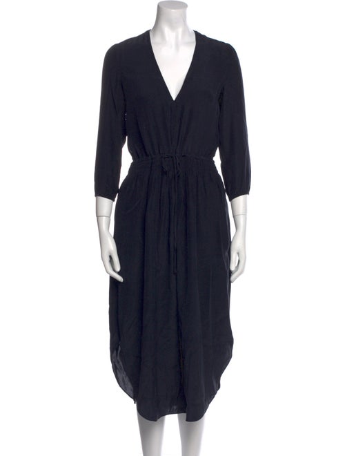 James Perse Silk Midi Length Dress