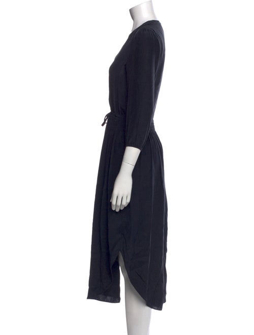James Perse Silk Midi Length Dress