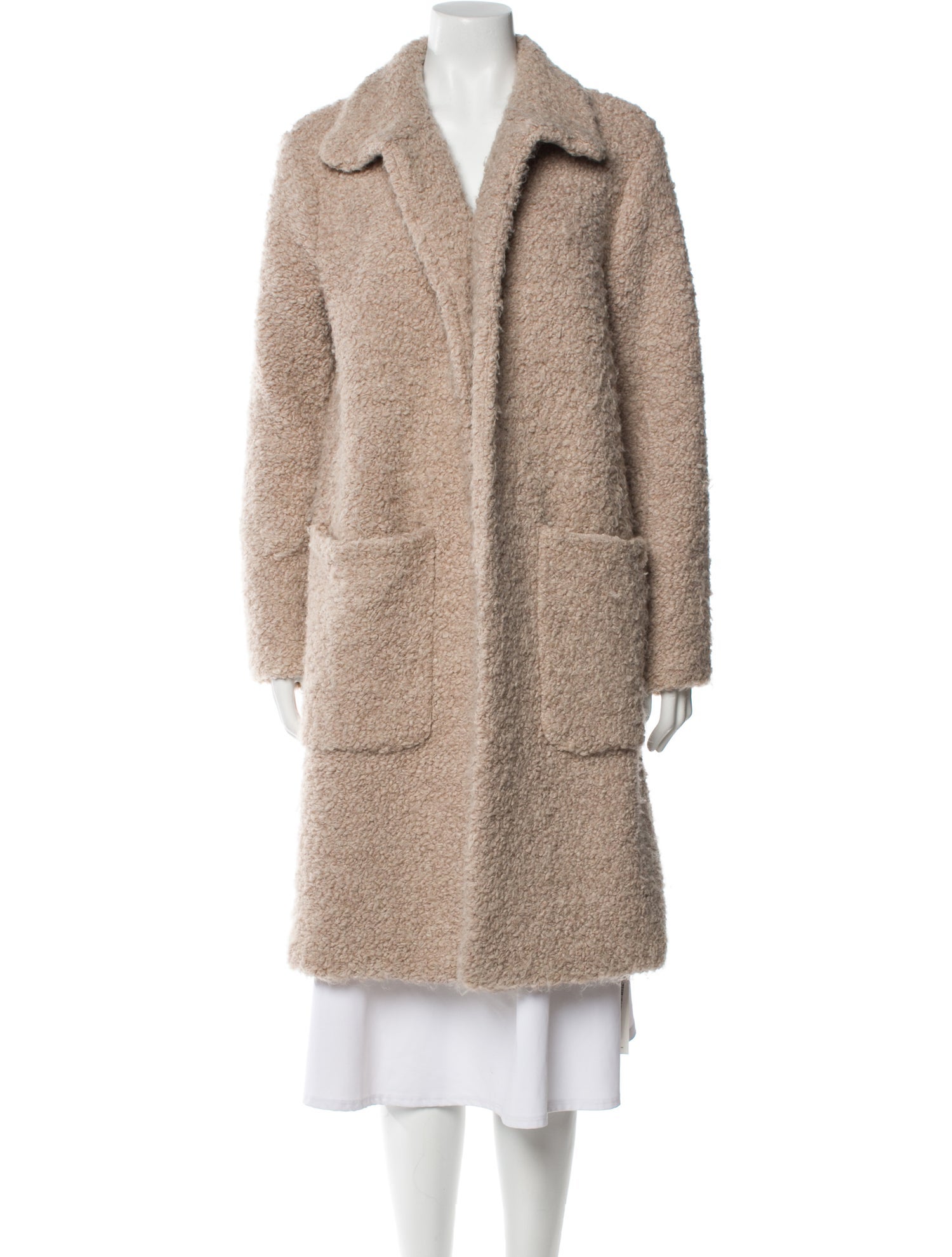 James Perse Faux Fur Coat