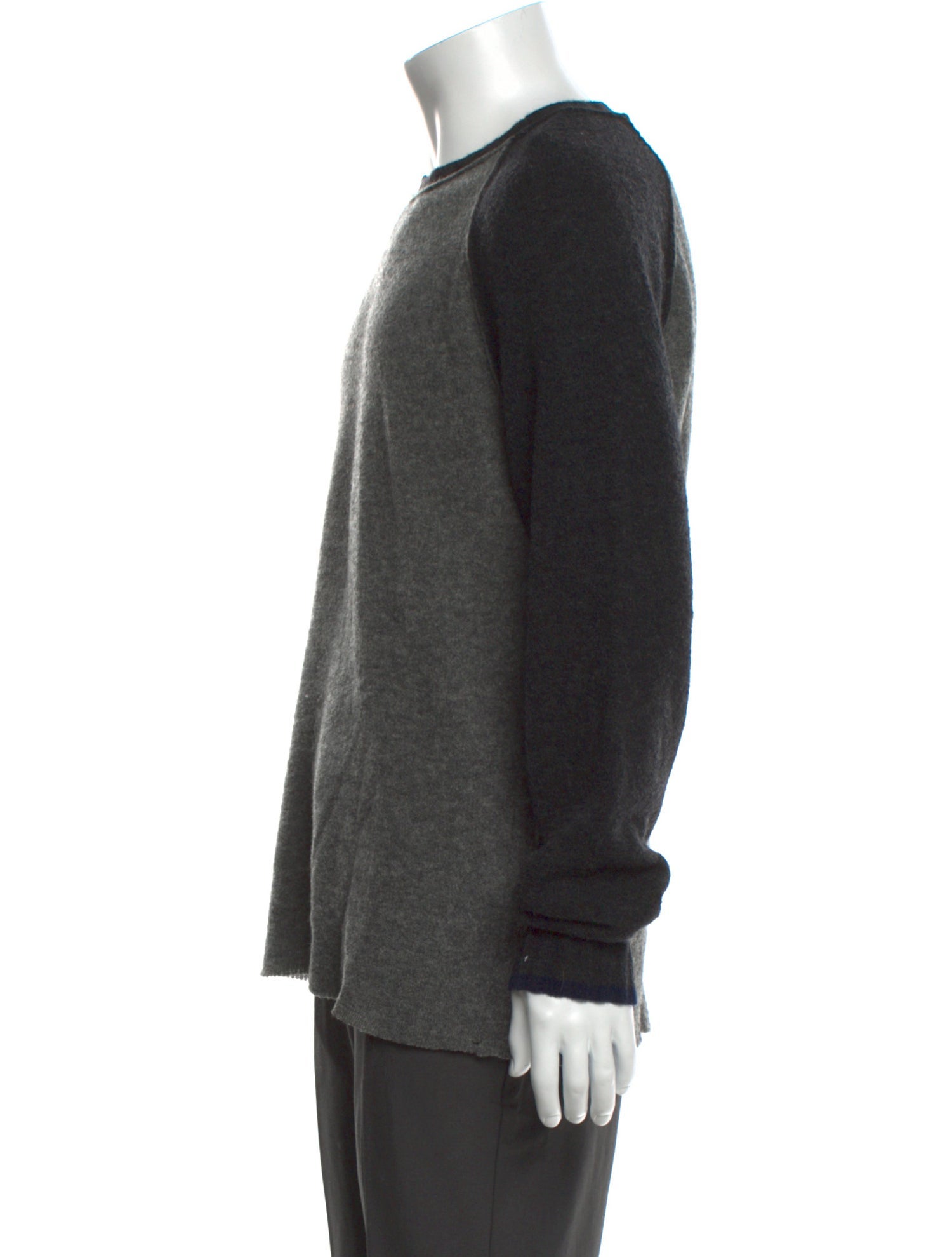 James Perse Crew Neck Long Sleeve Pullover