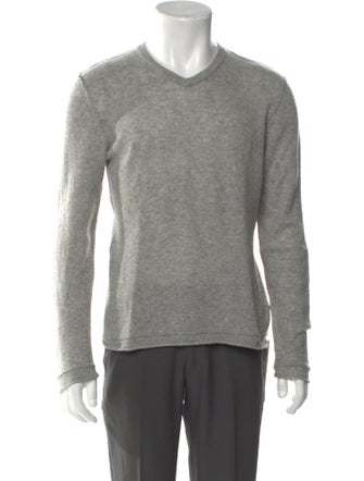 James Perse V-Neck Long Sleeve Pullover