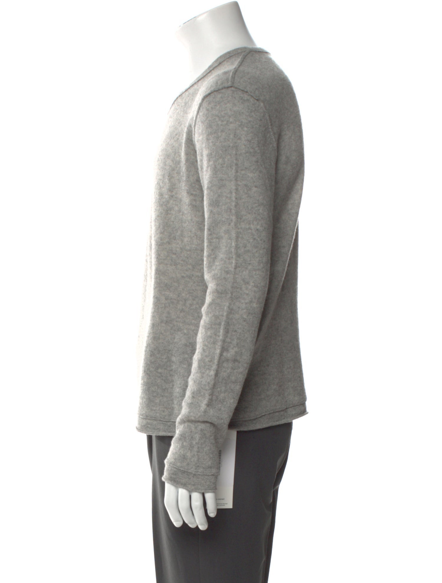 James Perse V-Neck Long Sleeve Pullover