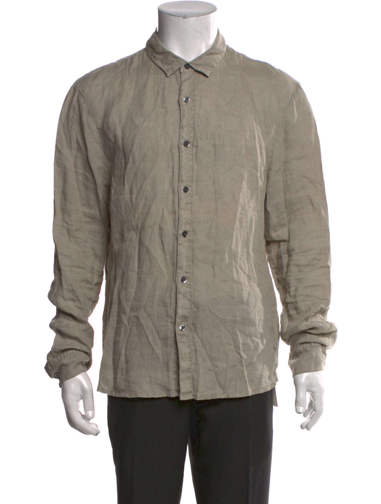 James Perse Linen Long Sleeve Shirt