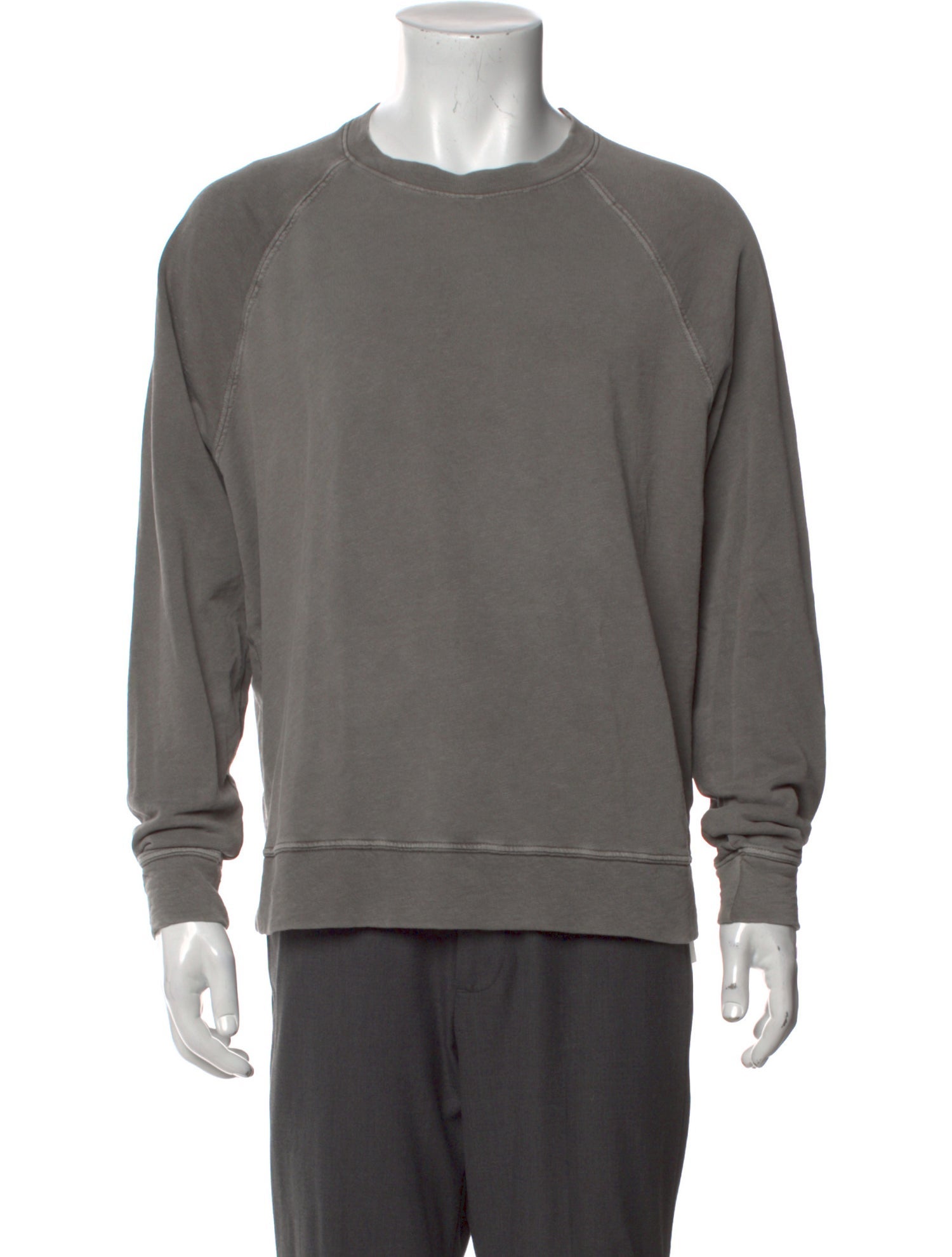 James Perse Crew Neck Long Sleeve Sweatshirt