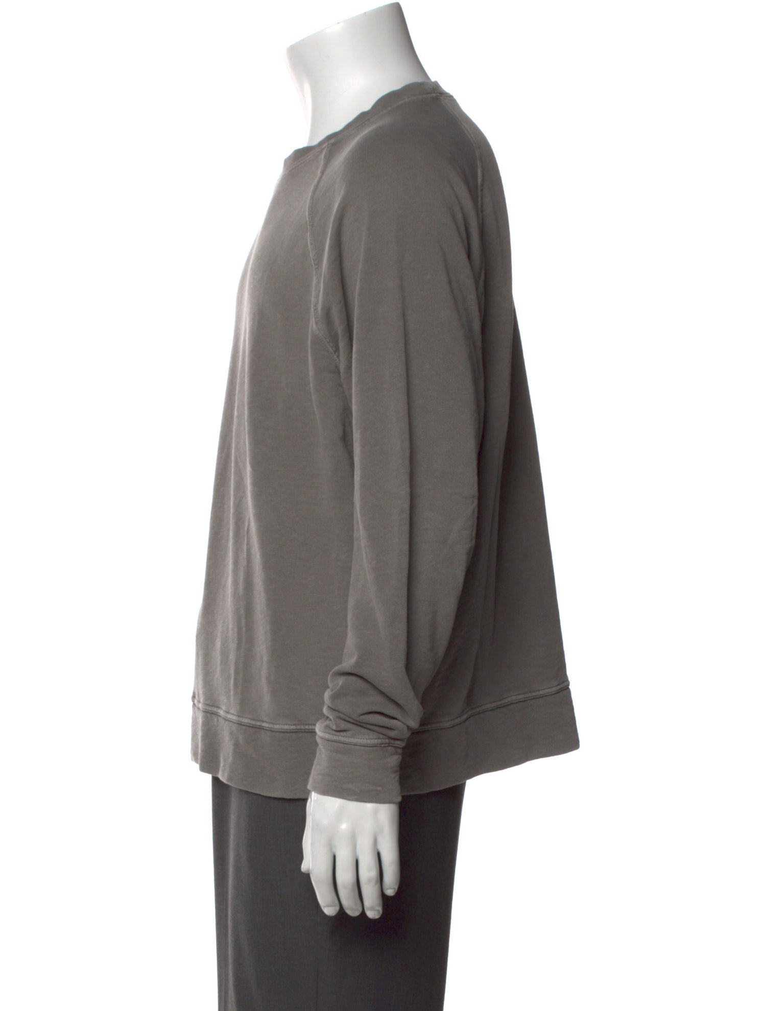 James Perse Crew Neck Long Sleeve Sweatshirt