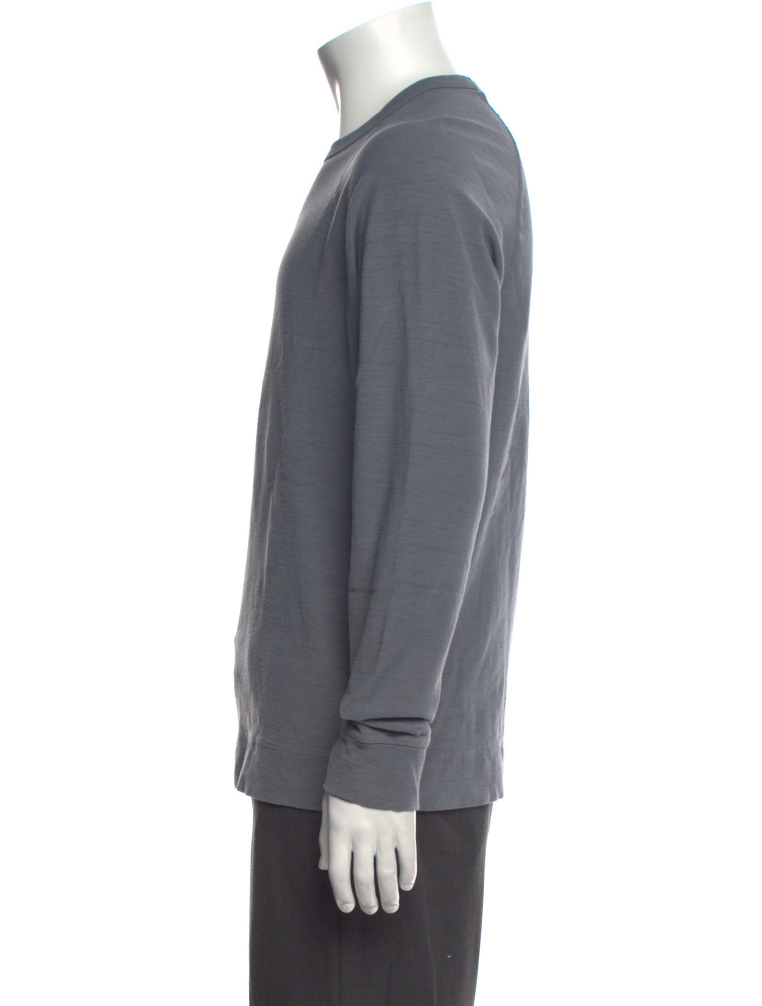 James Perse Crew Neck Long Sleeve Sweatshirt