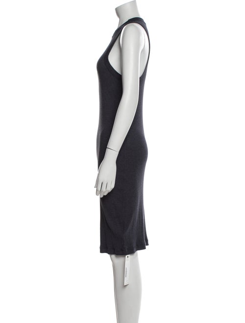 James Perse Crew Neck Knee-Length Dress