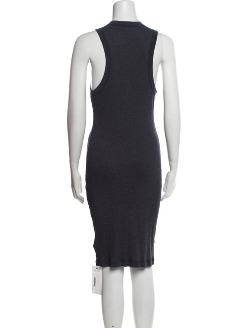 James Perse Crew Neck Knee-Length Dress