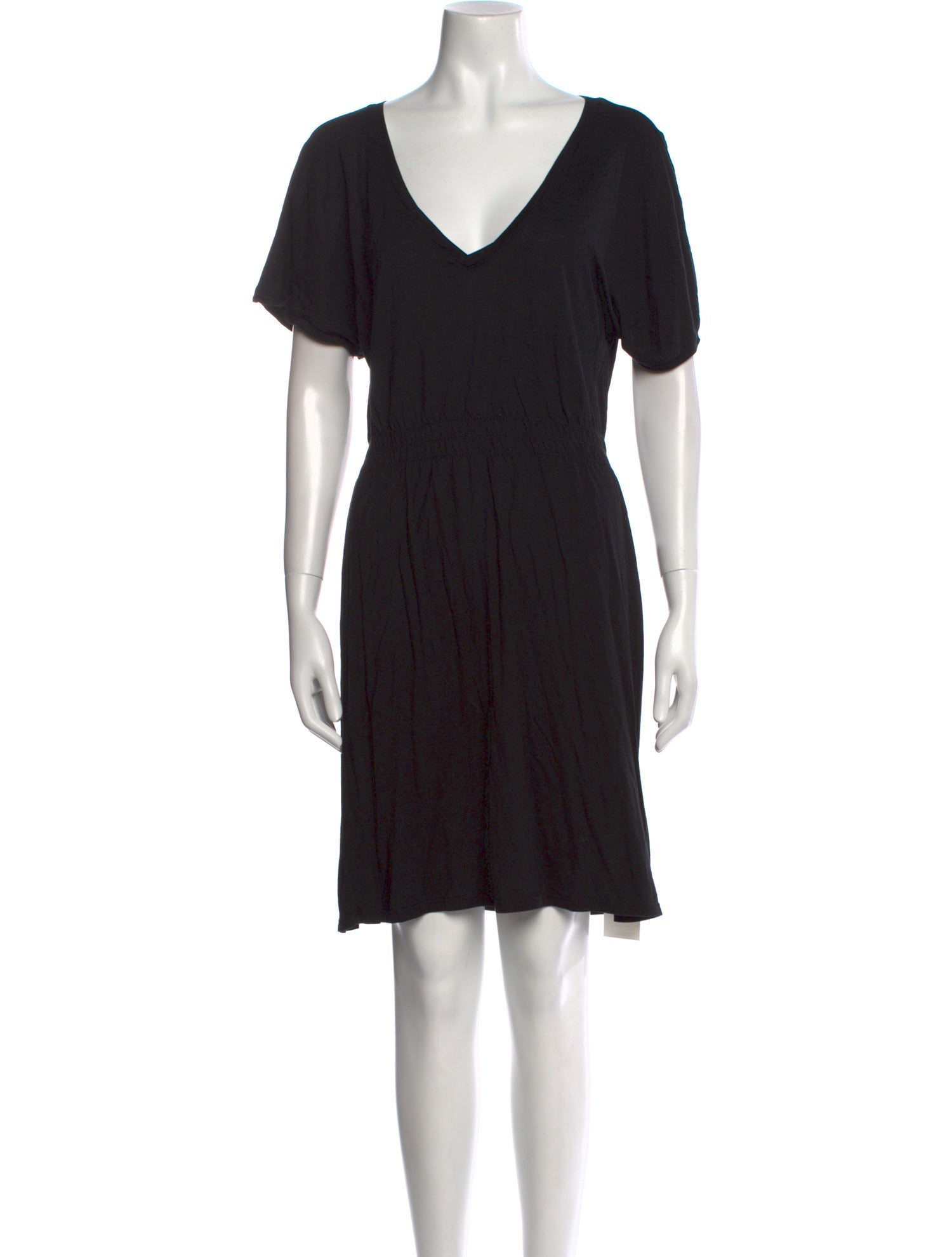James Perse V-Neck Mini Dress