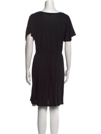 James Perse V-Neck Mini Dress
