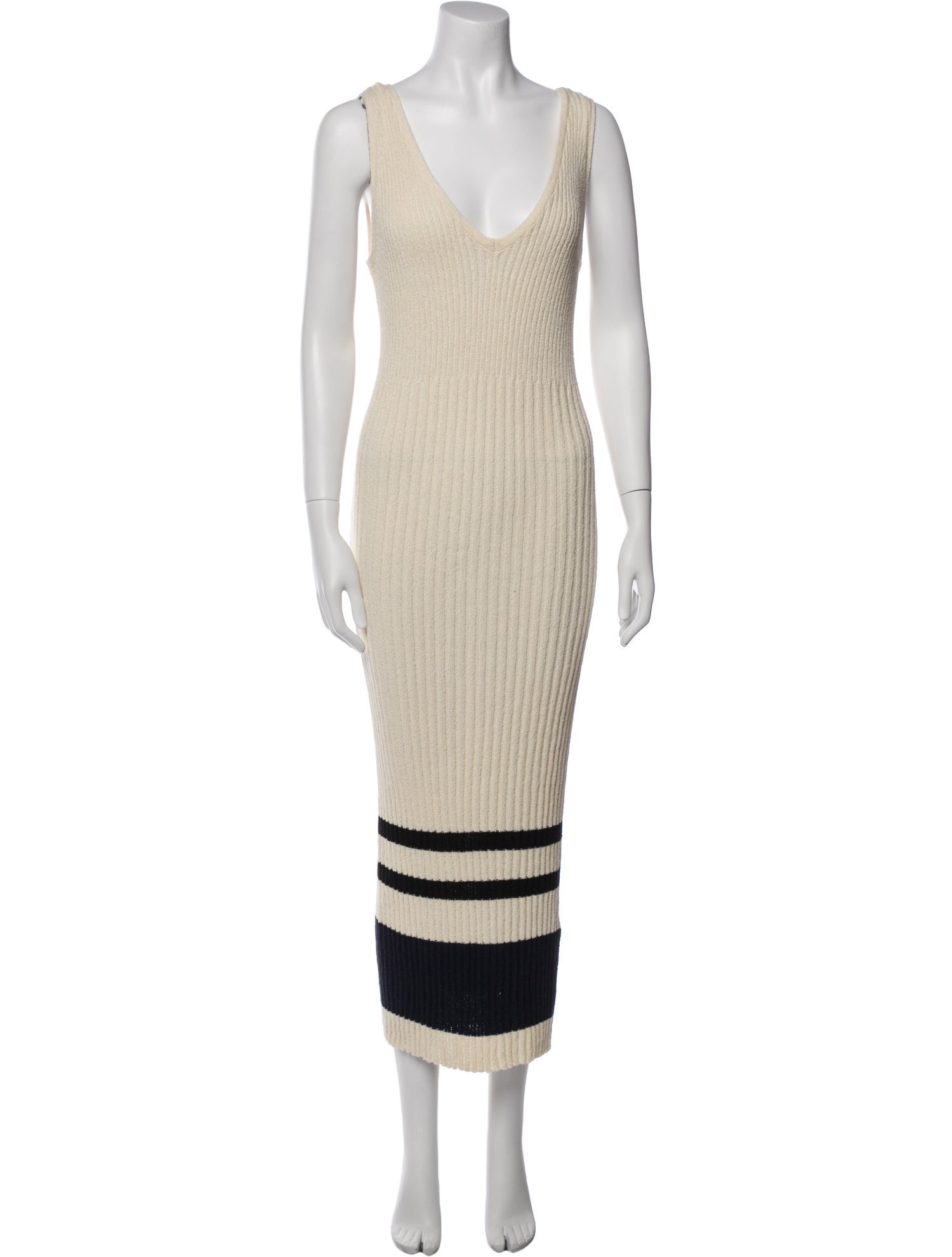 James Perse Striped Long Dress