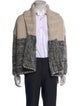 James Perse Wool Printed Cardigan