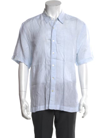 James Perse Linen Striped Shirt