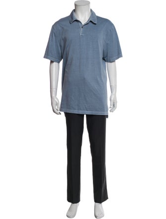 James Perse Collar Short Sleeve Polo Shirt