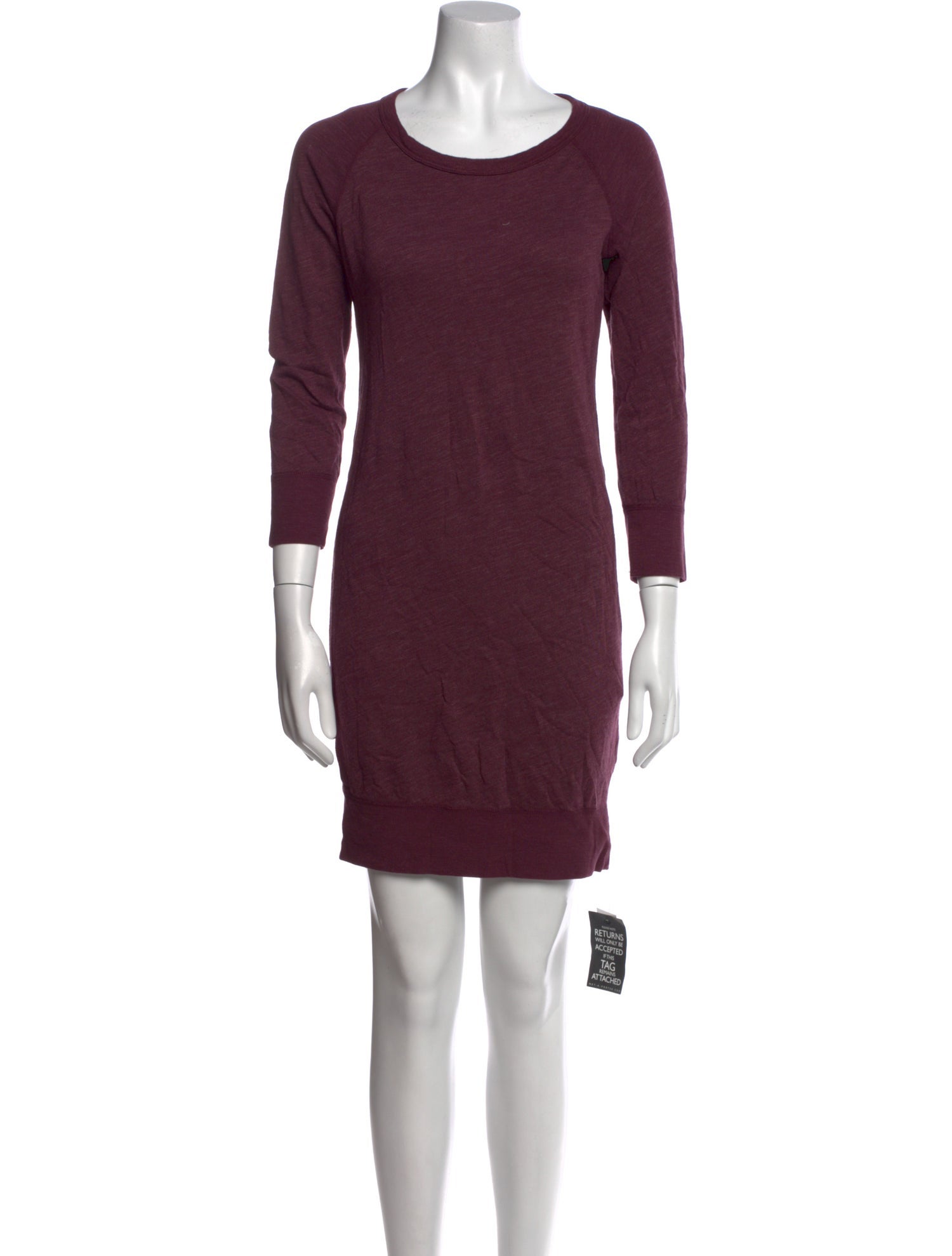 James Perse Scoop Neck Mini Dress