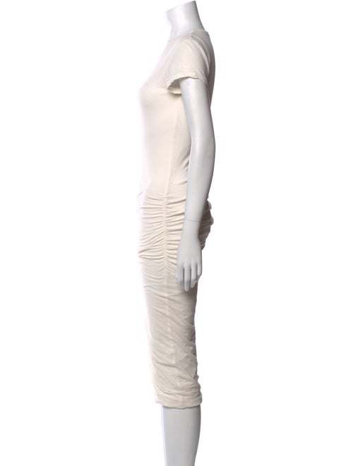 James Perse Scoop Neck Midi Length Dress