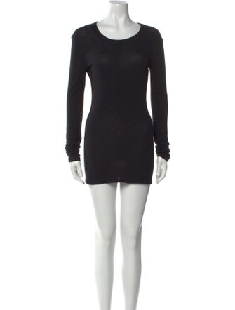 James Perse Scoop Neck Mini Dress