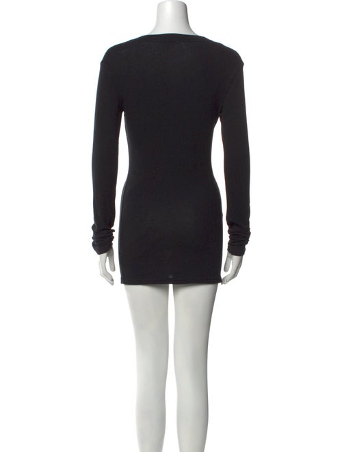 James Perse Scoop Neck Mini Dress