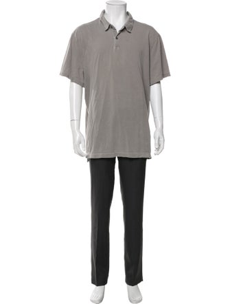 James Perse Collar Short Sleeve Polo Shirt