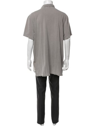 James Perse Collar Short Sleeve Polo Shirt