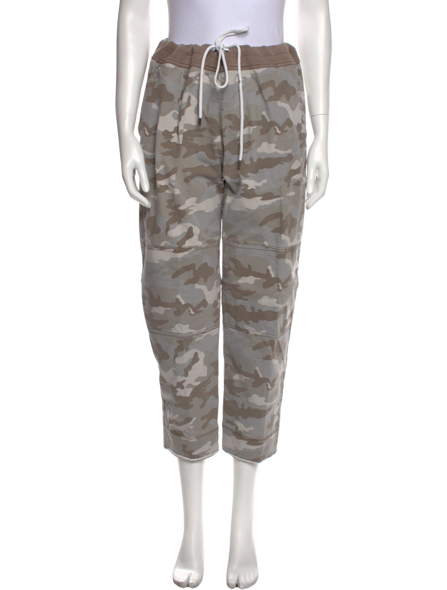 James Perse Camouflage Print Straight Leg Pants