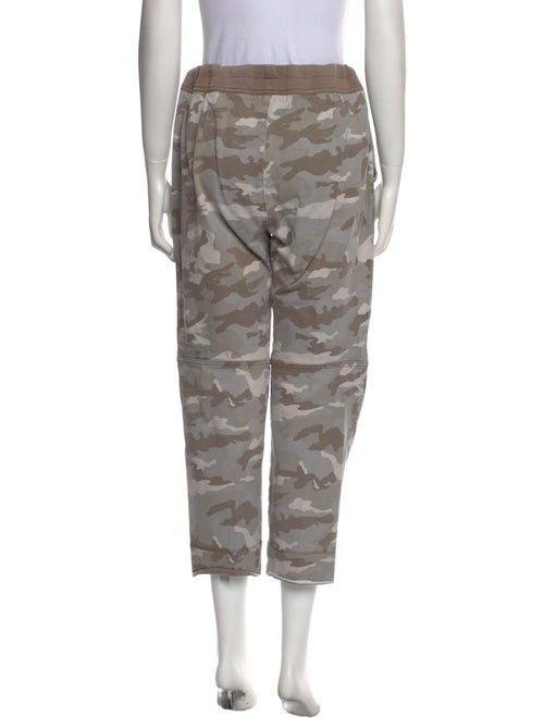 James Perse Camouflage Print Straight Leg Pants