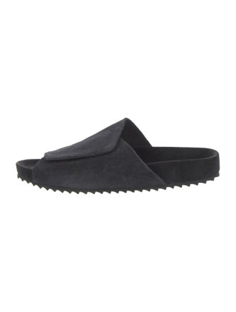 James Perse Suede Slides