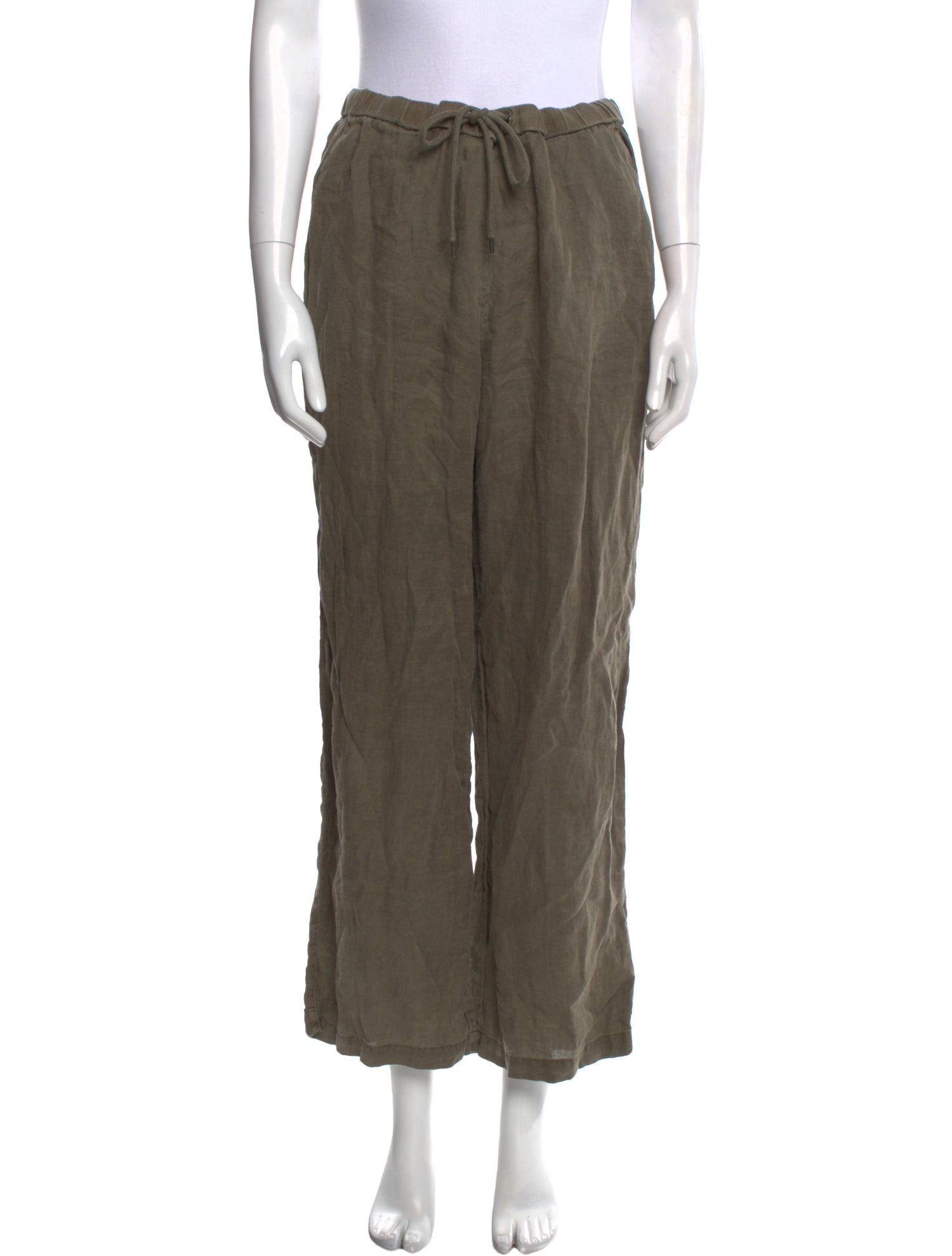 James Perse Linen Wide Leg Pants