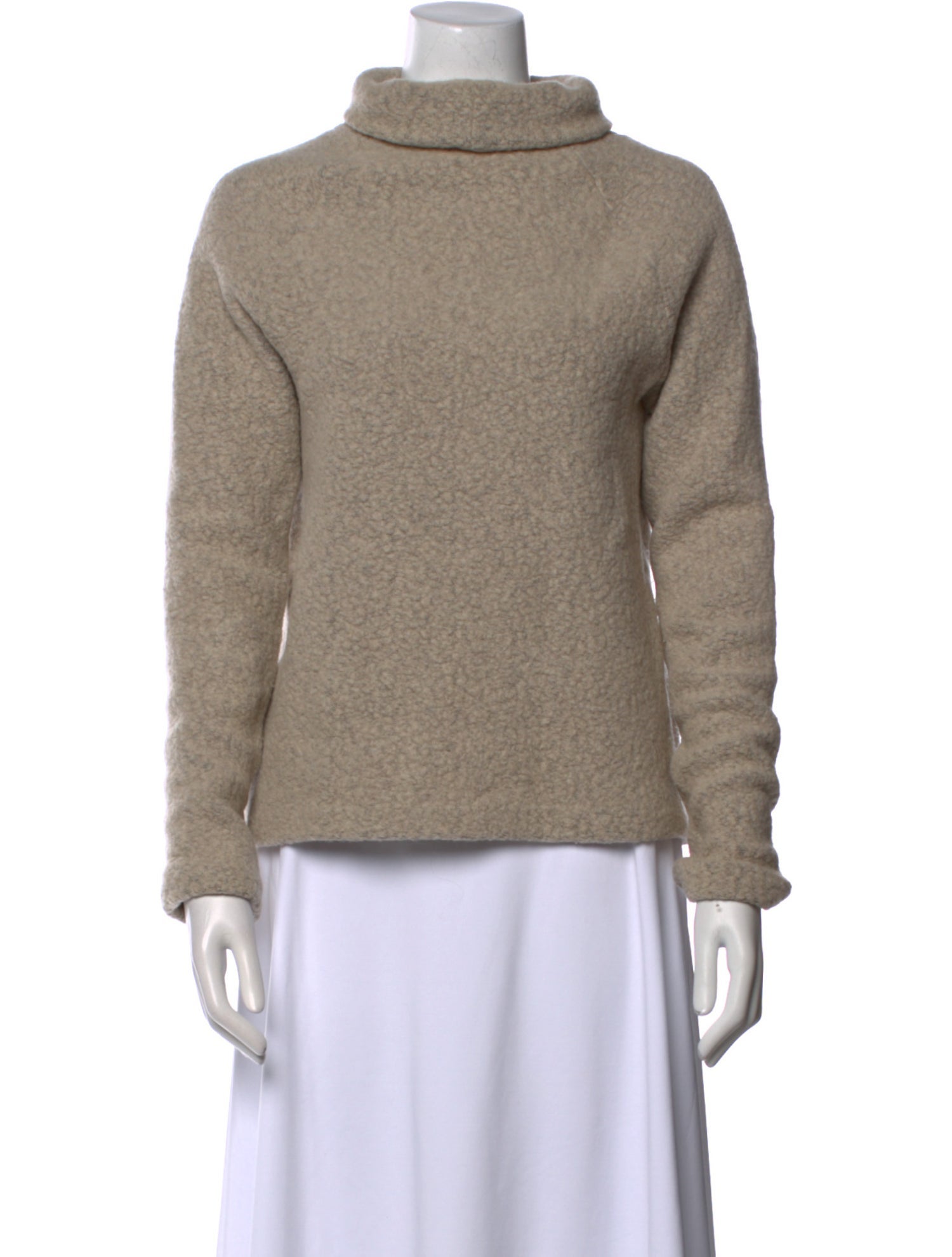 James Perse Virgin Wool Turtleneck Sweater