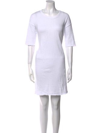 James Perse Scoop Neck Mini Dress