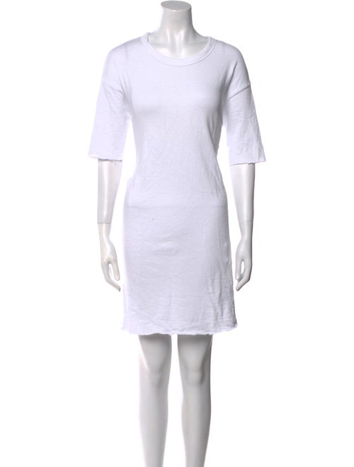James Perse Scoop Neck Mini Dress