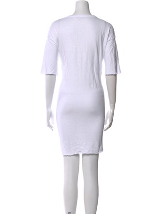 James Perse Scoop Neck Mini Dress
