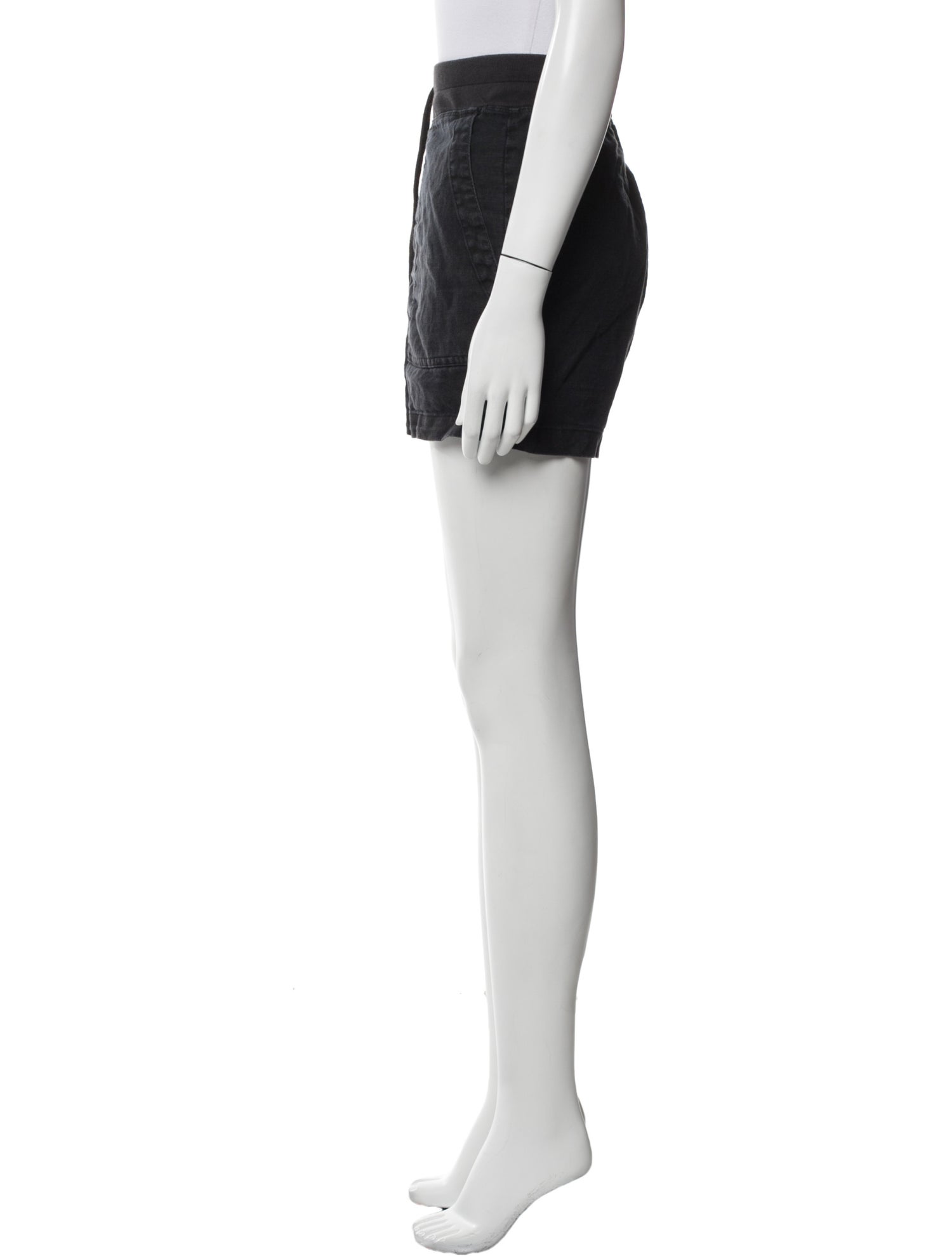 James Perse Linen Mini Shorts