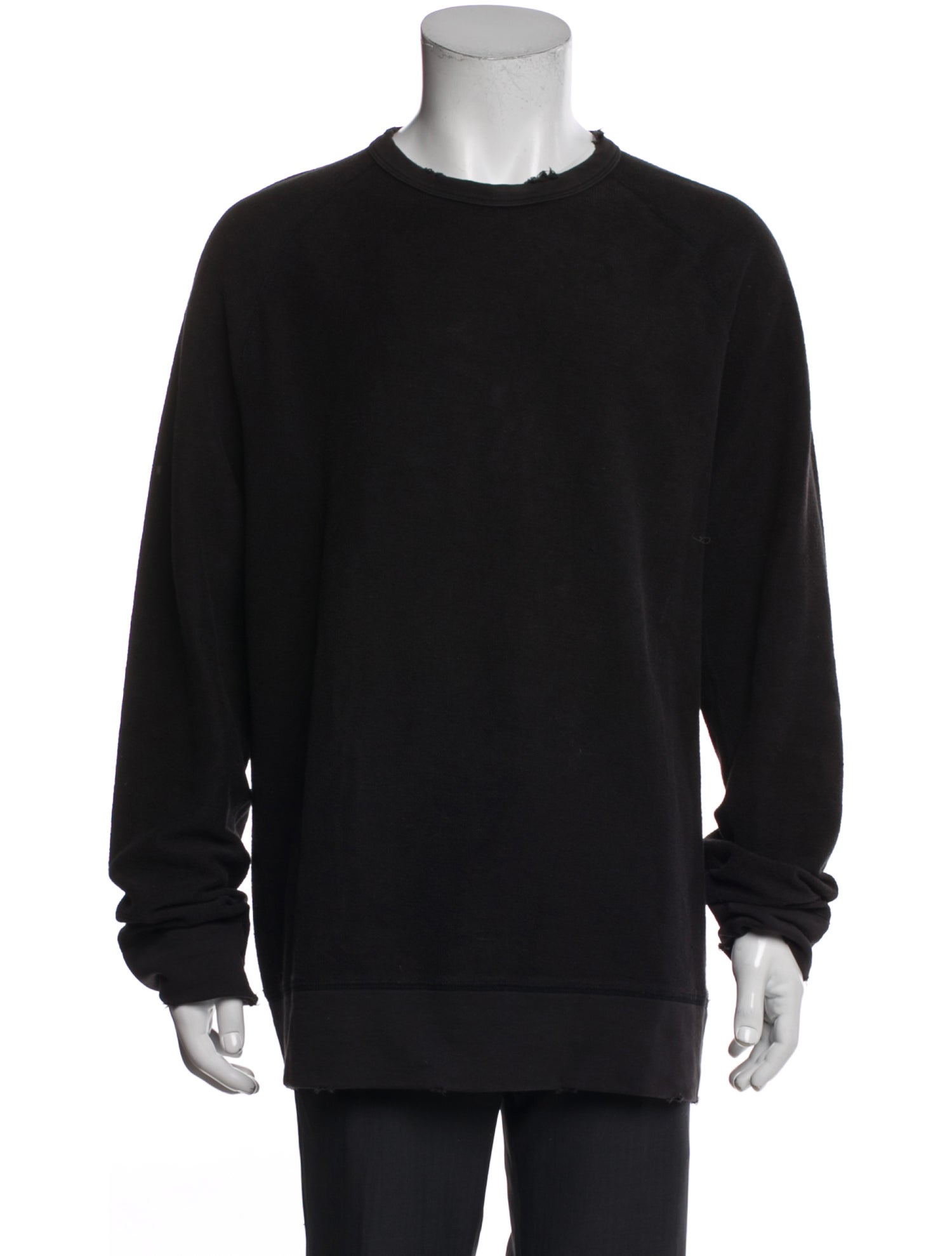 James Perse Crew Neck Long Sleeve Sweatshirt