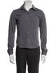 James Perse Striped Long Sleeve Dress Shirt