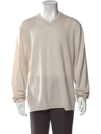 James Perse Cashmere V-Neck Pullover