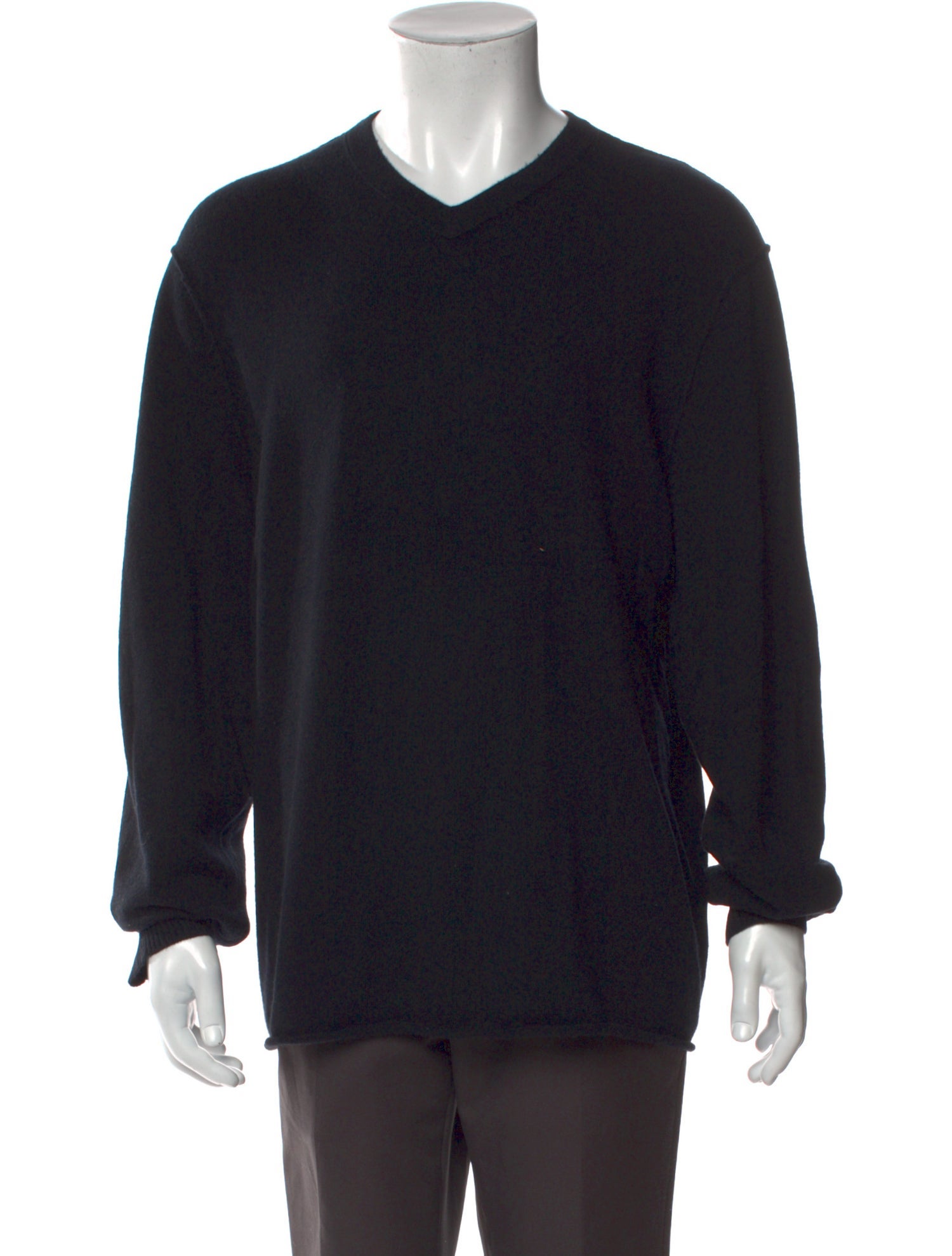 James Perse Cashmere V-Neck Pullover