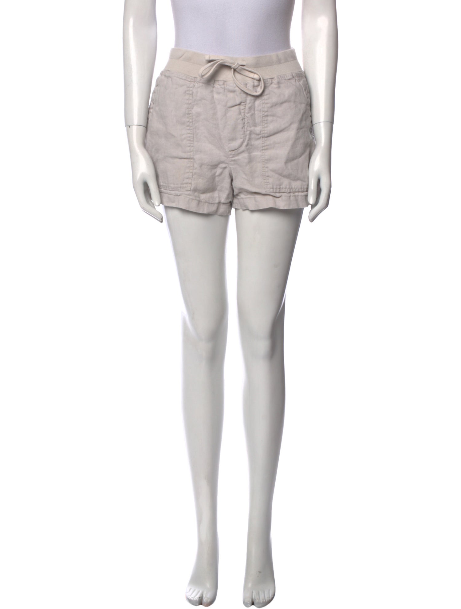 James Perse Linen Mini Shorts
