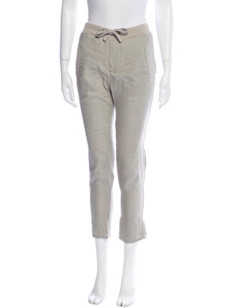 James Perse Linen Straight Leg Pants
