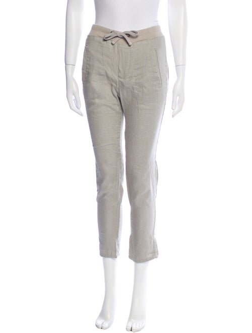 James Perse Linen Straight Leg Pants