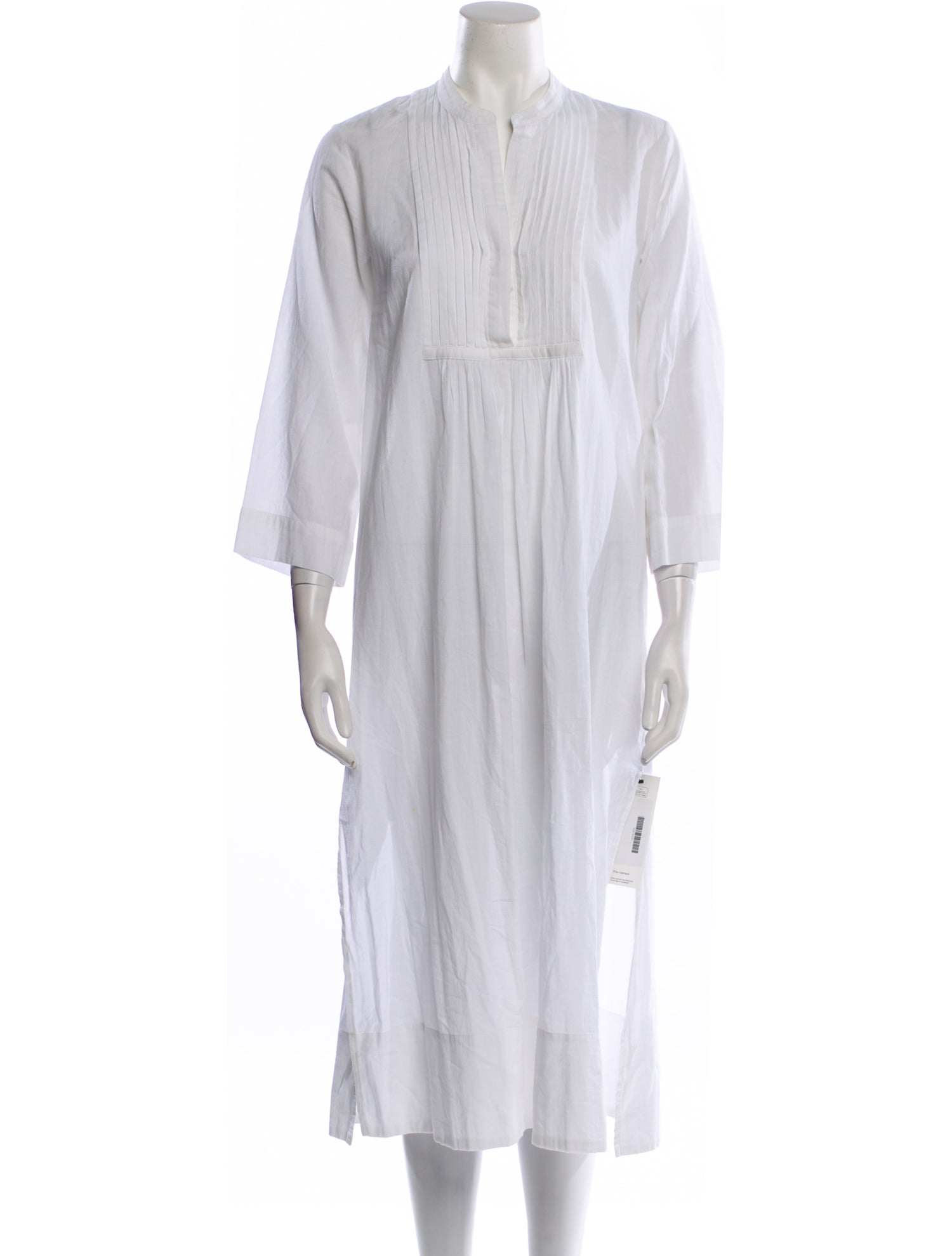 James Perse Mock Neck Midi Length Dress