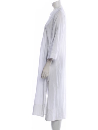 James Perse Mock Neck Midi Length Dress